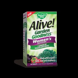 Alive! Garden Goodness™ Women`s Multi-Vitamin/ Алайв! Мултивитамини за жени х 60 таблетки Nature’s Way