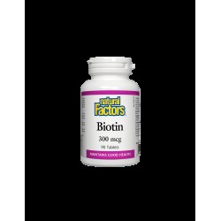 Biotin/ Биотин 300 mcg x 90 таблетки Natural Factors