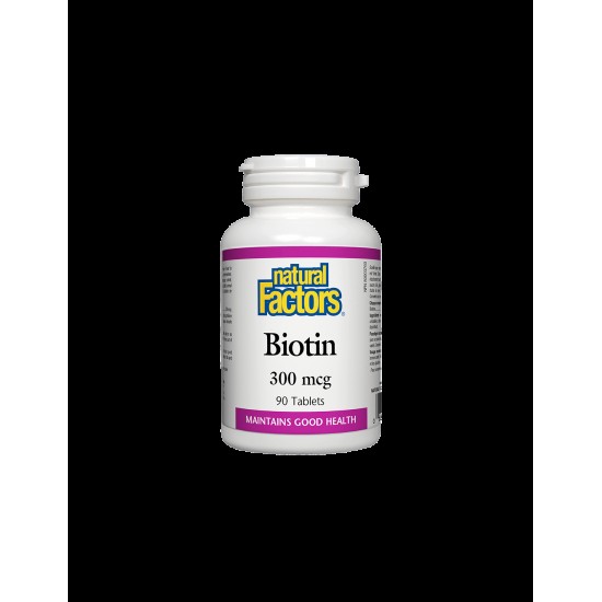 Biotin/ Биотин 300 mcg x 90 таблетки Natural Factors