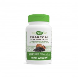 Charcoal Activated/ Активен въглен 280 mg х 100 капсули Nature’s Way