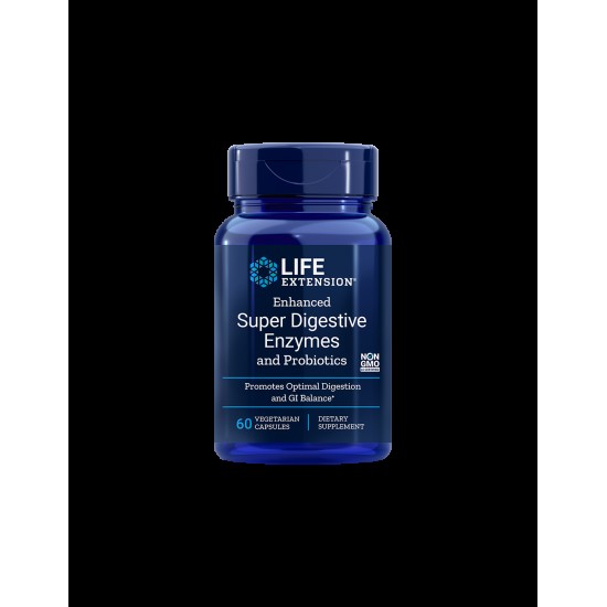 Enhanced Super Digestive Enzymes with Probiotics/ Храносмилателни ензими с Пробиотици х 60 капсули