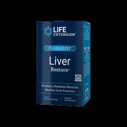 Florassist® Liver Restore/ Пробиотик в подкрепа на черния дроб х 60 капсули