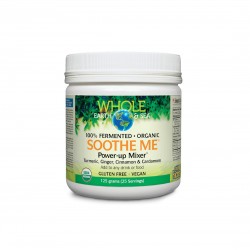 Soothe Me™ Power-up Mixer™ Whole Earth & Sea®/ Формула с куркума, джинджифил, канела, кардамон x 125 g пудра/ 25 дози Natural Factors