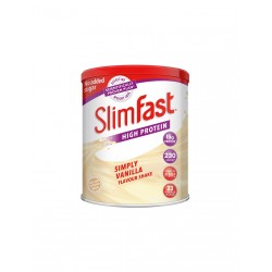 Протеинов шейк за контрол на теглото SlimFast, 438 g прах с вкус на ванилия