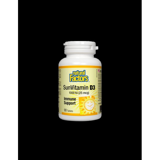 Vitamin D3/ Витамин D3 1000 IU, 90 таблетки Natural Factors