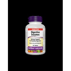 Dygestive Enzymes/ Храносмилателни ензими х 90 таблетки Webber Naturals