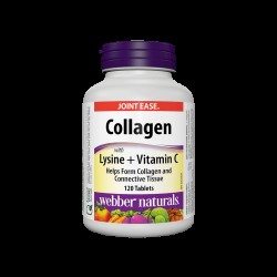 Collagen with Lysine + Vitamin C/ Колаген 500 mg с Лизин и Витамин С х 120 таблетки