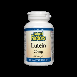 Lutein / Лутеин 20 mg х 60 капсули Natural Factors