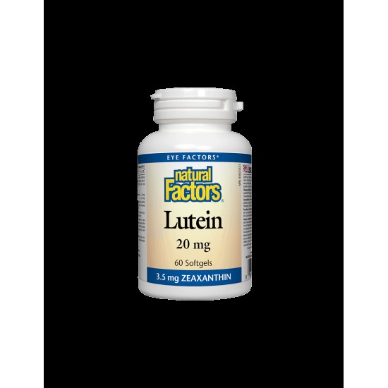 Lutein / Лутеин 20 mg х 60 капсули Natural Factors