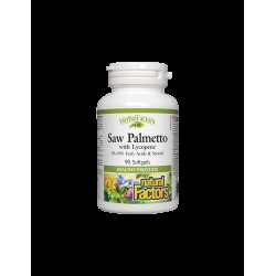 Saw Palmetto with Lycopene/ Сао Палмето с Ликопен х 90 софтгел капсули Natural Factors