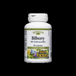 Bilberry / Черна боровинка x 90 капсули Natural Factors