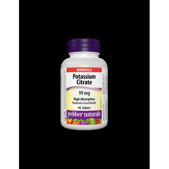 Potassium Citrate / Калий цитрат, 99 mg, 90 таблетки