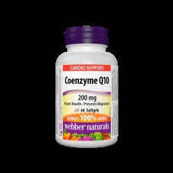 Coenzyme Q10 / Коензим Q10, 200 mg, 60 софтгел капсули