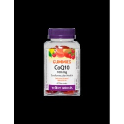 CoQ10 Gummies / Коензим Q10 100 mg, 60 желирани таблетки Webber Naturals