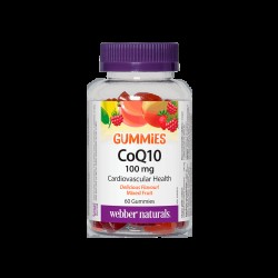 CoQ10 Gummies / Коензим Q10 100 mg, 60 желирани таблетки Webber Naturals