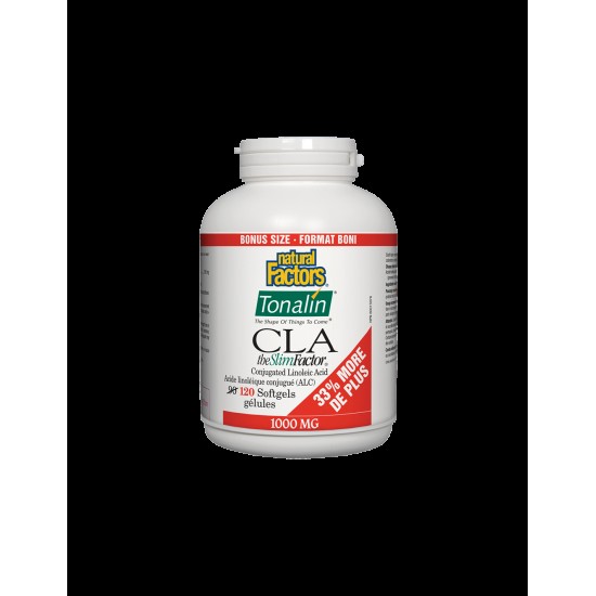 Tonalin® CLA the Slim Factor® / Тоналин® КЛА 1000 mg, 120 софтгел капсули Natural Factors