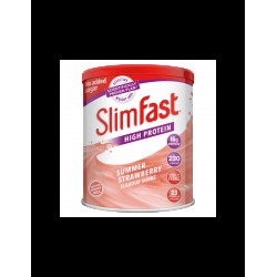 SlimFast® High Protein / Протеинов шейк за контрол на теглото, 438 g, с вкус на ягода