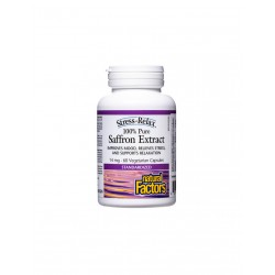 Saffron Extract 100%  Екстракт от шафран 60 V капсули Natural Factors