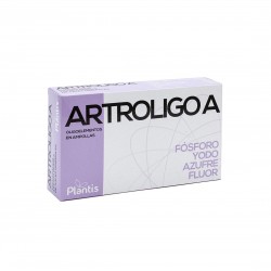 Artroligo A Oligoelementos (фосфор, йод, сяра, флуор)/ За здрави стави, 20 ампули за пиене Artesania