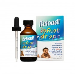 Reload! Infant drops Витамини и DHA / Капки за бебета и подрастващи, 60 ml