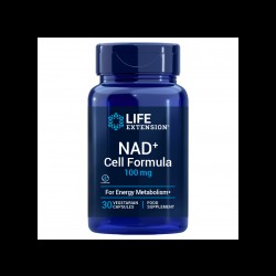 Клетъчно здраве и енергия - NAD+ Cell Formula , 100 mg х 30 капсули