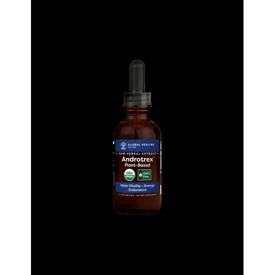 Androtrex® Raw Herbal Extract / Билкова смес за мъжкия хормонален баланс, 59.2 ml Global Healing