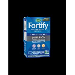 Fortify Men’s Probiotic + Prebiotic Everyday Care - Фортифай пробиотик за мъже - 30 милиарда активни пробиотици, 30 капсули Nature’s Way