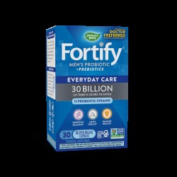 Fortify Men’s Probiotic + Prebiotic Everyday Care - Фортифай пробиотик за мъже - 30 милиарда активни пробиотици, 30 капсули Nature’s Way