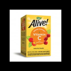 Alive! Fruit Source Vitamin C / Алайв! Витамин С от плодове (пудра) 120 g Nature’s Way