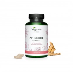 Aphrodite Complex/ Афродита комплекс за повишаване на женското либидо, 120 капсули, 100% Vegan Vegavero