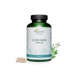 Clear Head Complex, 180 капсули, 100% Vegan Vegavero