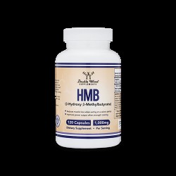 HMB (β – Hydroxy β – Methylbutyrate) / Бета- хидрокси-бета-метилбутират, 120 капсули Double Wood