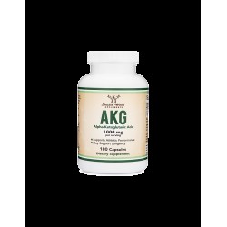 AKG (Alpha Ketoglutaric Acid) / Алфа-кетаглутарова киселина, 180 капсули Double Wood