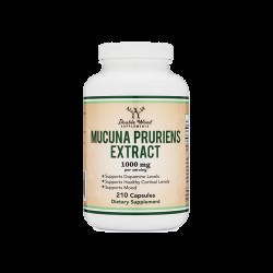 Mucuna pruriens extract/ Екстракт от мукуна, 210 капсули Double Wood