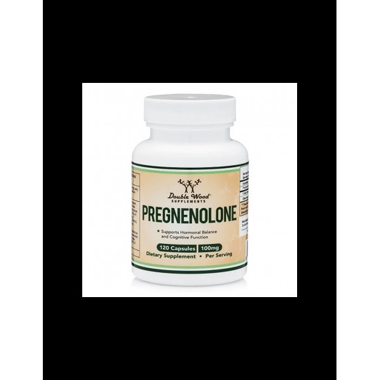 Pregnenolone/ Прегненолон, 120 капсули Double Wood