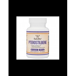 Pterostilbene/ Птеростилбен, 100 mg, 60 капсули Double Wood