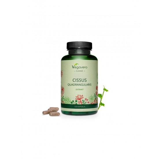 Cissus Quadrangularis/ Цисус, 120 капсули, 100% Vegan Vegavero