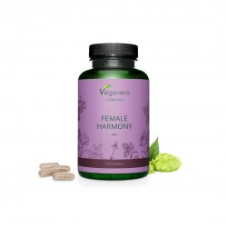 Femalе Harmony 50+/ Билков комплекс за жени 50+, 120 капсули, 100% Vegan Vegavero