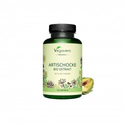 Artischocke Bio Extrakt/ БИО Артишок екстракт, 120 капсули, 100% Vegan Vegavero