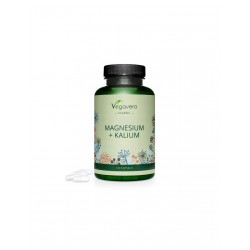 Magnesium + Kalium/ Магнезий + Калий, 180 капсули, 100% Vegan Vegavero