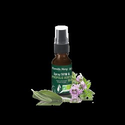 Spray Thym & Propolis Verte BIO / Спрей за гърло с мащерка, зелен прополис и градински чай, 20 ml Famille Mary