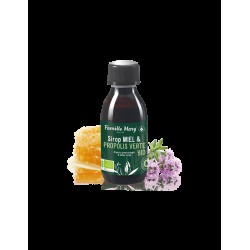 Sirop Miel & Propolis Verte Bio / Сироп с Пчелен мед и Зелен прополис органик, 150 ml Famille Mary