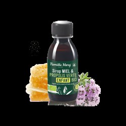 Sirop Miel & Propolis Verte Enfant Bio / Сироп за деца с пчелен мед и зелен прополис (органик), 125 ml Famille Mary