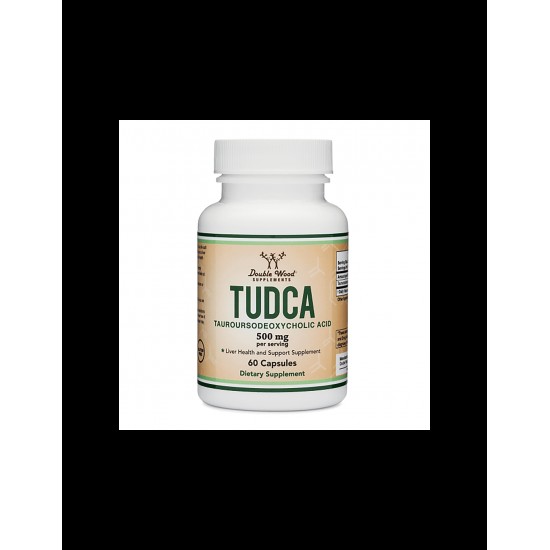 TUDCA (Tauroursodeoxycholic acid) / Тауроурсодезоксихолова киселина, 500 mg, 60 капсули Double Wood