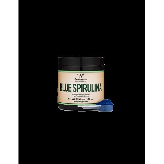 Blue spirulina/ Синя спирулина/ Прах, 30 g Double Wood