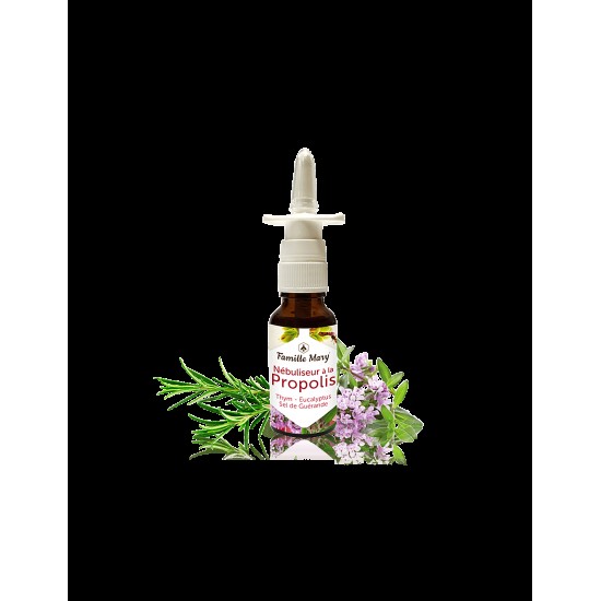 Nébuliseur propolis - Спрей за нос с прополис, мащерка, розмарин и евкалипт, 20 ml Famille Mary