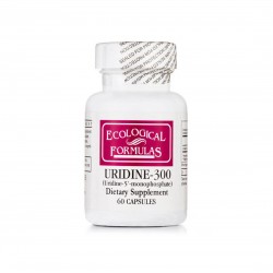 Uridine-300 Uridine-5-Monophosphate / Уридин-300 Уридин-5-Монофосфат, 60 капсули Ecological Formulas