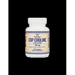 CDP Choline (Citicoline)/ Цитиколин, 300 mg, 60 капсули Double Wood