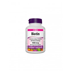 Biotin / Биотин, 1000 µg, 180 капсули