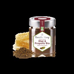 Miel & Propolis Bio / Био акациев мед + прополис, 170 g Famille Mary